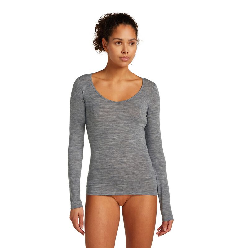 Icebreaker Womens Siren LS Sweetheart image number 6